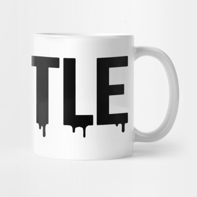 Hustle T-Shirt | Bold Motivational Typography Tee | Urban Streetwear Graphic by Muhammad Naveed Khan