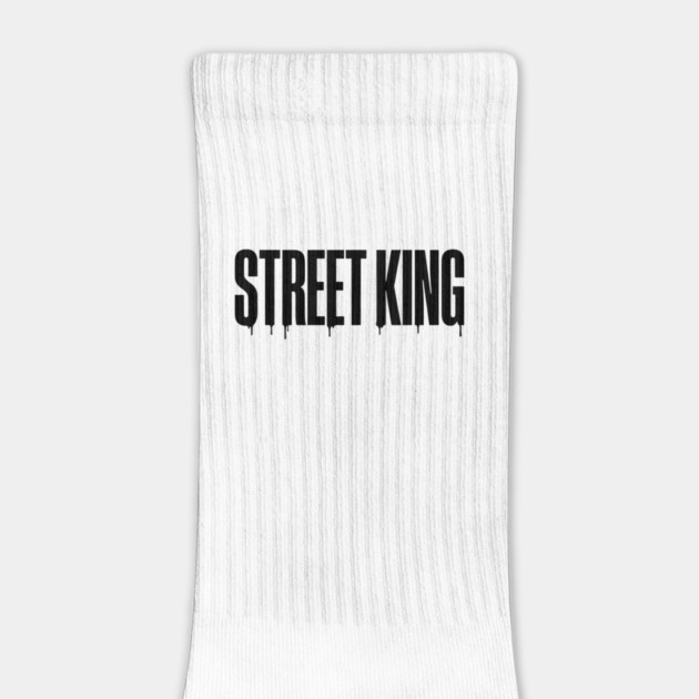 Street King T-Shirt | Bold Urban Typography Tee | Streetwear Graphic Design by Muhammad Naveed Khan
