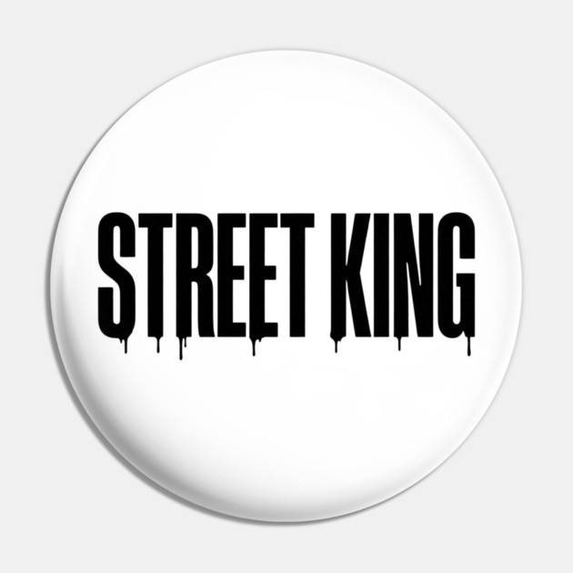 Street King T-Shirt | Bold Urban Typography Tee | Streetwear Graphic Design Pin by Muhammad Naveed Khan