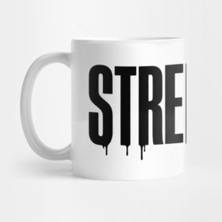 Street King T-Shirt | Bold Urban Typography Tee | Streetwear Graphic Design Mug