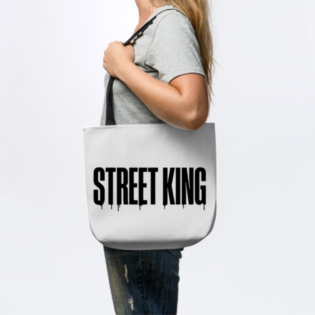 Street King T-Shirt | Bold Urban Typography Tee | Streetwear Graphic Design by Muhammad Naveed Khan