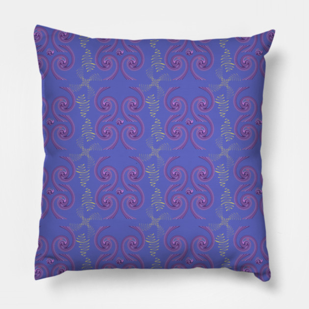 crazy lines Pillow by droidmonkey