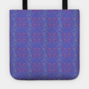 crazy lines Tote