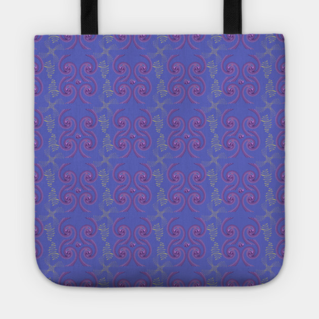 crazy lines Tote by droidmonkey