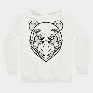 Cool Panda Graffiti T-Shirt | Urban Streetwear Mascot Tee | Bold Graphic Design Hoodie