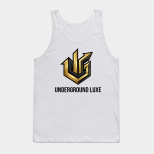 Underground Luxe T-Shirt | Premium Urban Streetwear Typography Tee | Luxury Graphic Tank Top