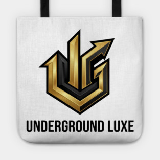 Underground Luxe T-Shirt | Premium Urban Streetwear Typography Tee | Luxury Graphic Tote