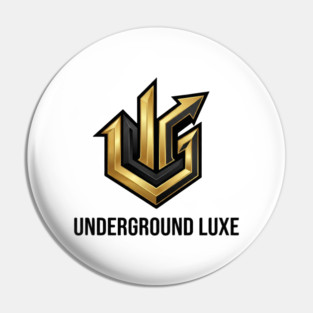 Underground Luxe T-Shirt | Premium Urban Streetwear Typography Tee | Luxury Graphic Pin