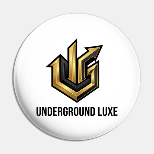 Underground Luxe T-Shirt | Premium Urban Streetwear Typography Tee | Luxury Graphic Pin by Muhammad Naveed Khan
