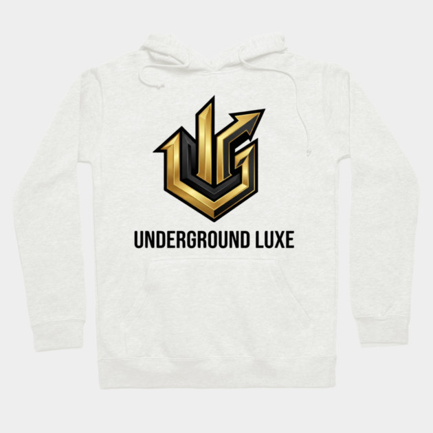 Underground Luxe T-Shirt | Premium Urban Streetwear Typography Tee | Luxury Graphic Hoodie by Muhammad Naveed Khan