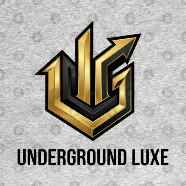Underground Luxe T-Shirt | Premium Urban Streetwear Typography Tee | Luxury Graphic by Muhammad Naveed Khan