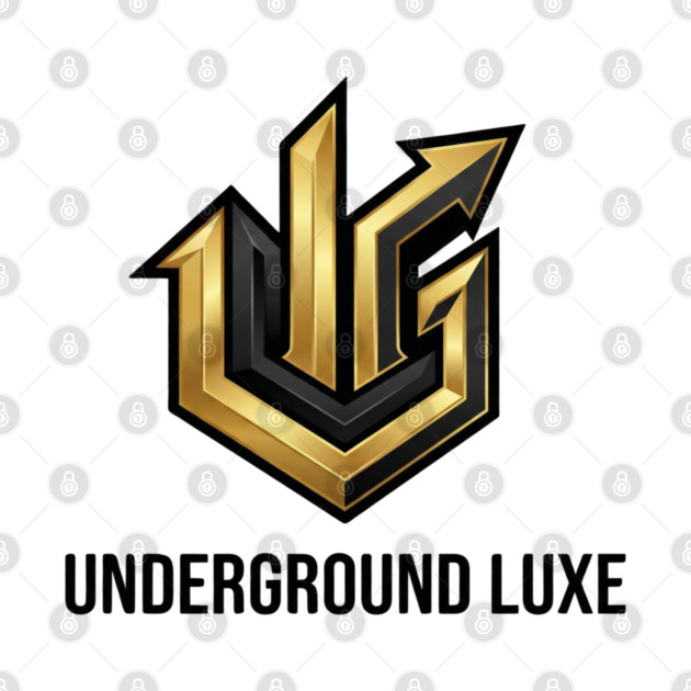 Underground Luxe T-Shirt | Premium Urban Streetwear Typography Tee | Luxury Graphic by Muhammad Naveed Khan