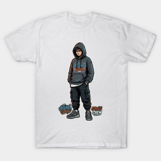 Urban Soul Street Crew T-Shirt | Bold Collective Streetwear Tee | Urban Graphic Design T-Shirt