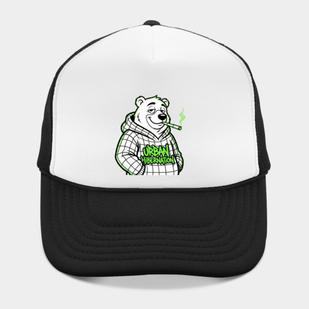 Urban Hibernation T-Shirt | Modern Streetwear Typography Tee | Urban Graphic Design by Muhammad Naveed Khan