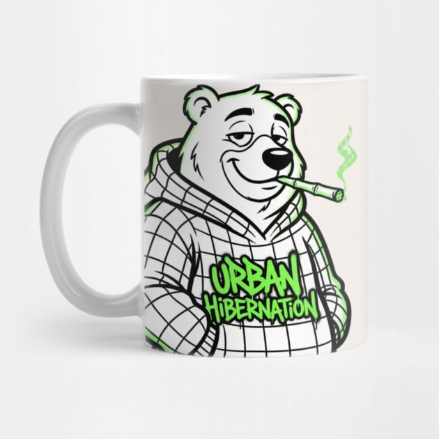 Urban Hibernation T-Shirt | Modern Streetwear Typography Tee | Urban Graphic Design by Muhammad Naveed Khan