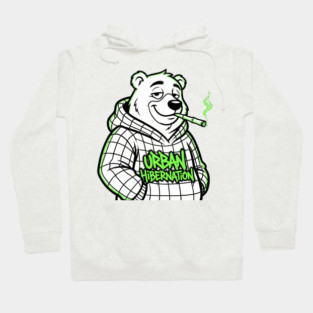 Urban Hibernation T-Shirt | Modern Streetwear Typography Tee | Urban Graphic Design Hoodie