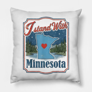 I-Stand-With-Minnesota Pillow