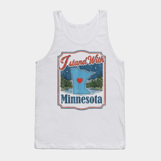 I-Stand-With-Minnesota Tank Top by dtr_art