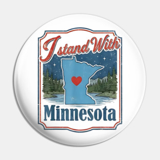 I-Stand-With-Minnesota Pin