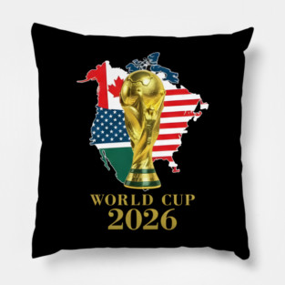 World Cup 2026 Soccer Tournament 2026 Pillow