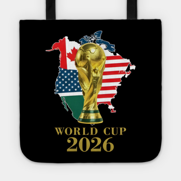 World Cup 2026 Soccer Tournament 2026 Tote by dtr_art
