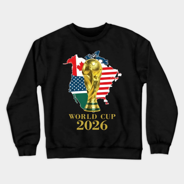 World Cup 2026 Soccer Tournament 2026 Crewneck Sweatshirt by dtr_art