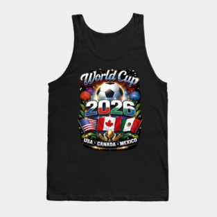 World Cup 2026 Soccer Tournament 2026 Tank Top
