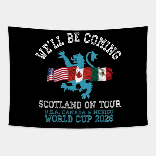 World Cup 2026 Soccer Tournament 2026 Tapestry by dtr_art