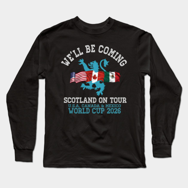World Cup 2026 Soccer Tournament 2026 Long Sleeve T-Shirt by dtr_art