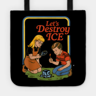abolish-ice-let's-destroy-ice Tote