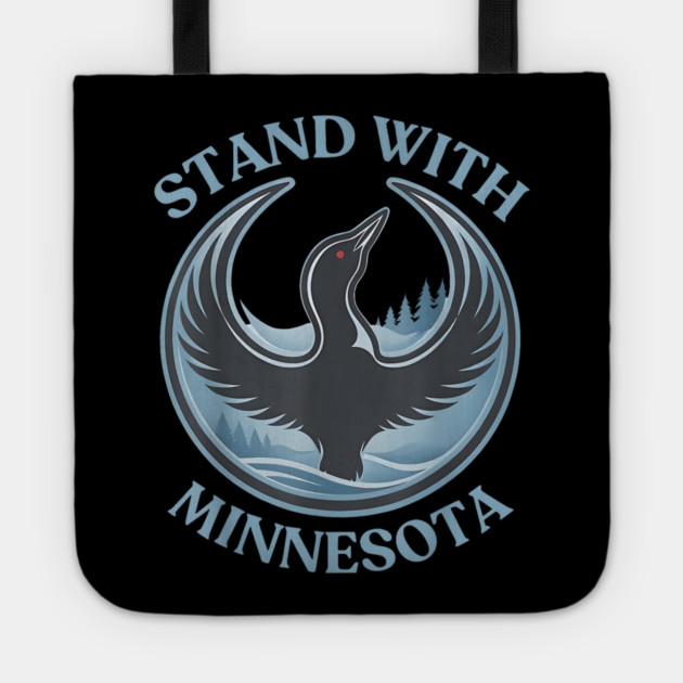 I-Stand-With-Minnesota Tote by dtr_art