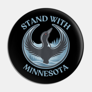 I-Stand-With-Minnesota Pin