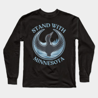 I-Stand-With-Minnesota Long Sleeve T-Shirt
