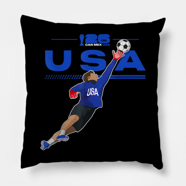 World Cup 2026 Soccer Tournament 2026 Pillow by dtr_art