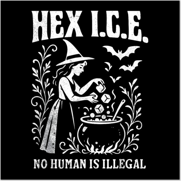 abolish-ice Wall Art by dtr_art