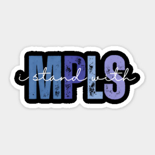 I-Stand-With-Minnesota Sticker