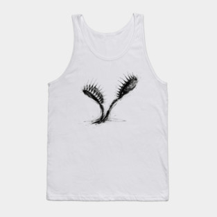 Venus Flytrap – Expressive Ink Botanical Art Tank Top