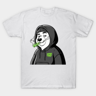 Urban Paws T-Shirt | Cool Streetwear Animal Graphic Tee | Bold Mascot Design T-Shirt