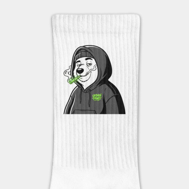 Urban Paws T-Shirt | Cool Streetwear Animal Graphic Tee | Bold Mascot Design by Muhammad Naveed Khan