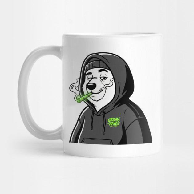 Urban Paws T-Shirt | Cool Streetwear Animal Graphic Tee | Bold Mascot Design by Muhammad Naveed Khan