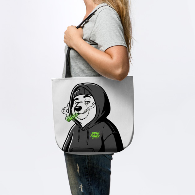 Urban Paws T-Shirt | Cool Streetwear Animal Graphic Tee | Bold Mascot Design by Muhammad Naveed Khan