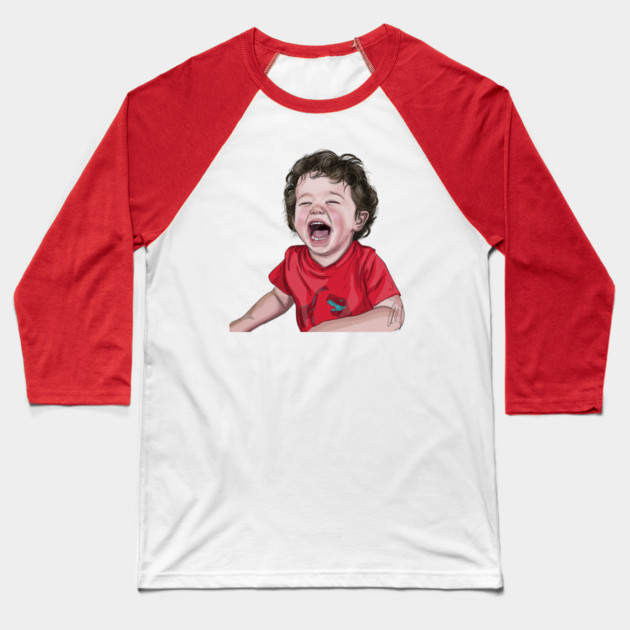 Sammy Laughs Baseball T-Shirt by 51Deesigns