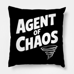 Agent of Chaos Pillow