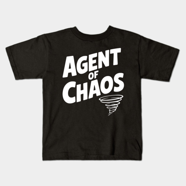 Agent of Chaos Kids T-Shirt by Frank Ring
