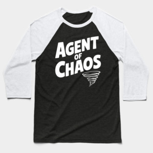 Agent of Chaos Baseball T-Shirt