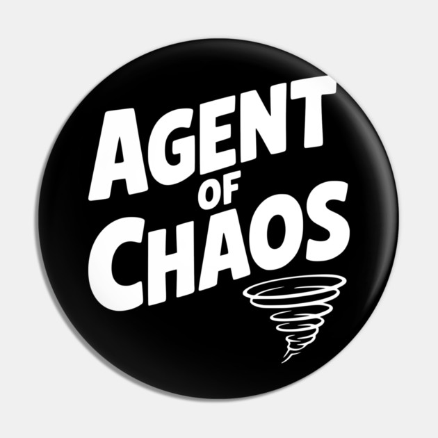 Agent of Chaos Pin by Frank Ring