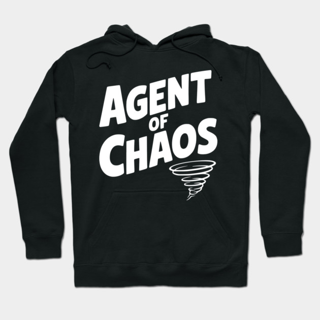 Agent of Chaos Hoodie by Frank Ring