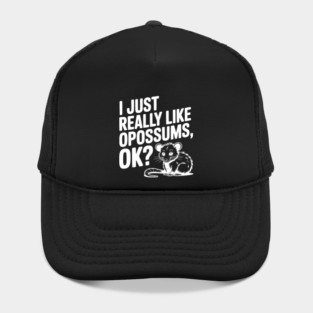 I Just Really Like Opossums, ok? Hat
