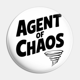 Agent of Chaos Pin