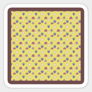flowers pattern Sticker